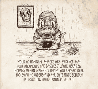 Illustration for article titled A guide to fallacious arguments, illustrated with funny animals